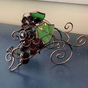 Stained Glass Wine Bottle Holder